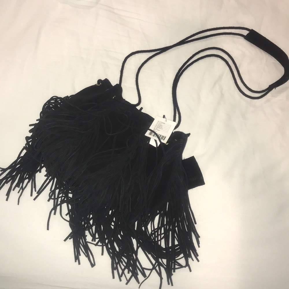 Fringe purse